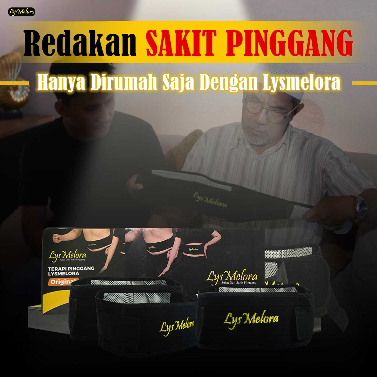 Redakan Sakit Pinggang Dengan Lysmelora